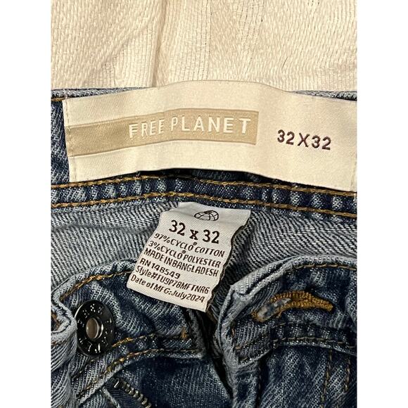 Free Planet Blue Denim Jeans - Picture 3 of 3